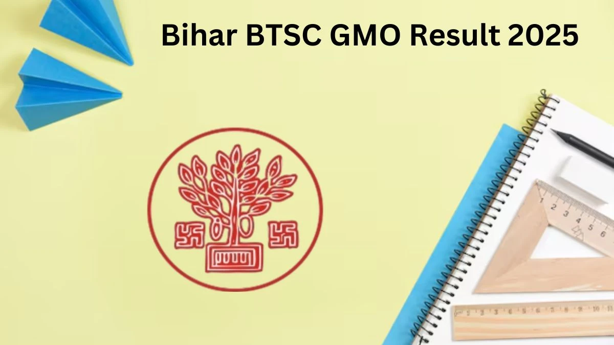 Bihar BTSC GMO Result 2025 OUT at btsc.bihar.gov.in - Download Link Here