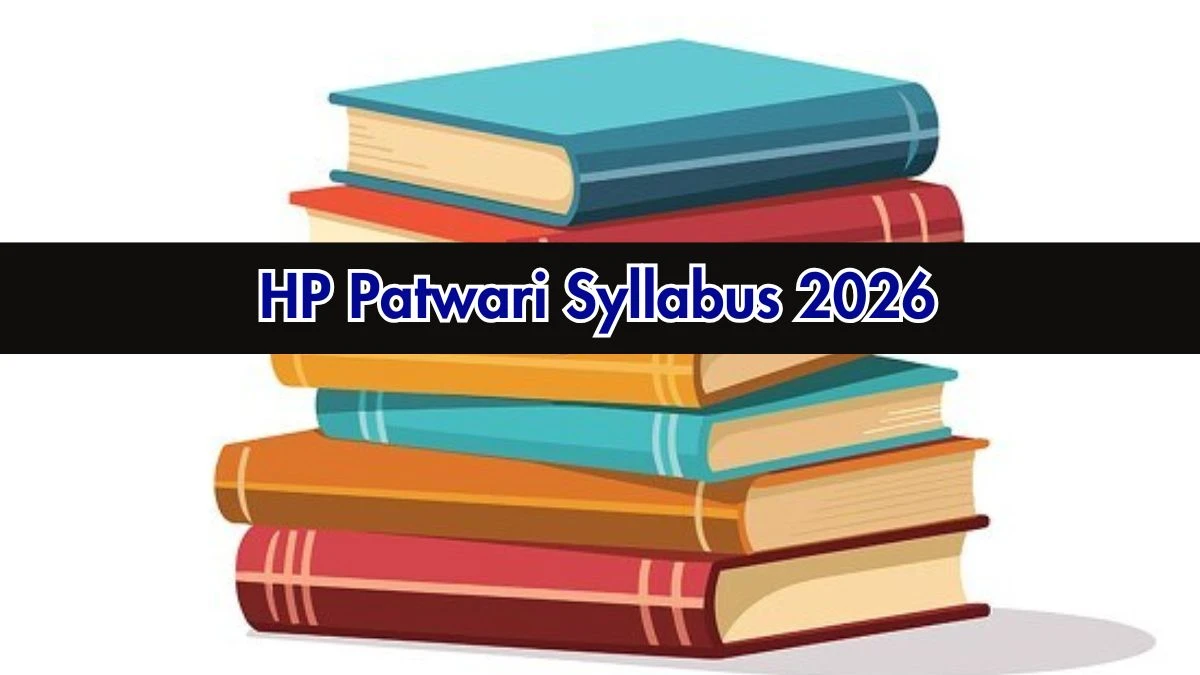 HP Patwari Syllabus 2025 OUT Download PDF at hprca.hp.gov.in