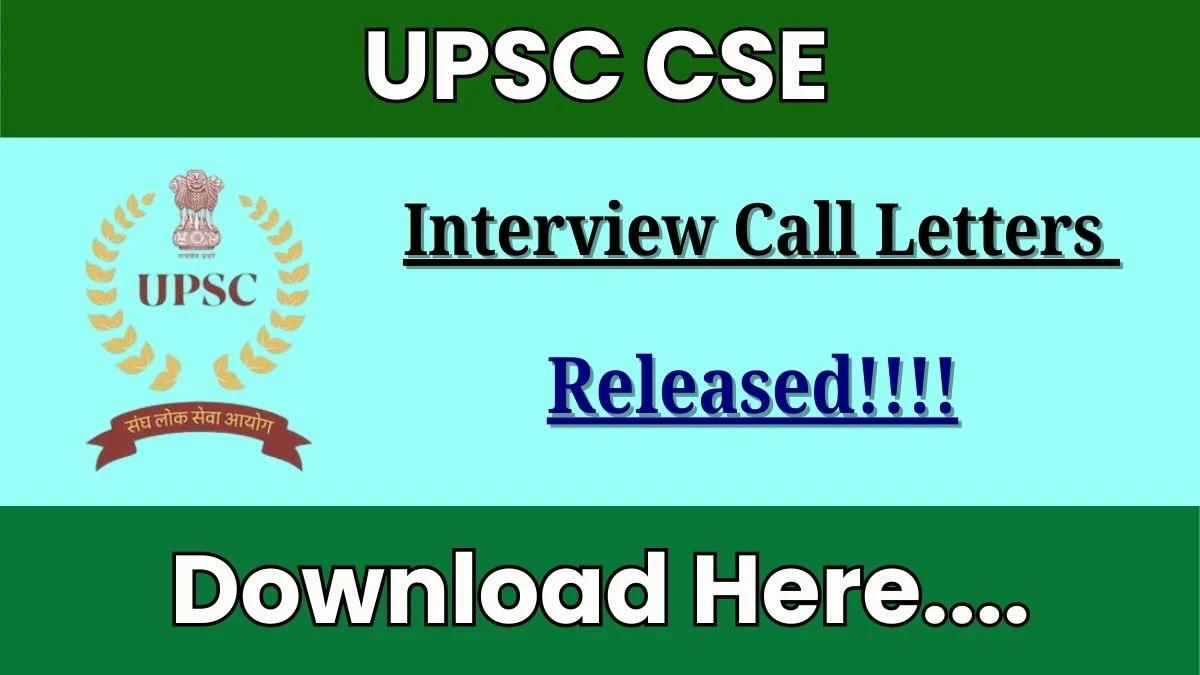 Download UPSC CSE Admit Card 2025 OUT at upsc.gov.in