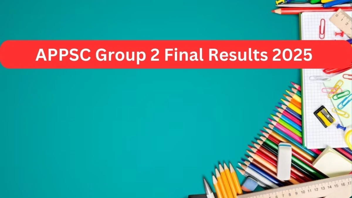 APPSC Group 2 Final Result 2026 OUT at psc.ap.gov.in - Download Link Here