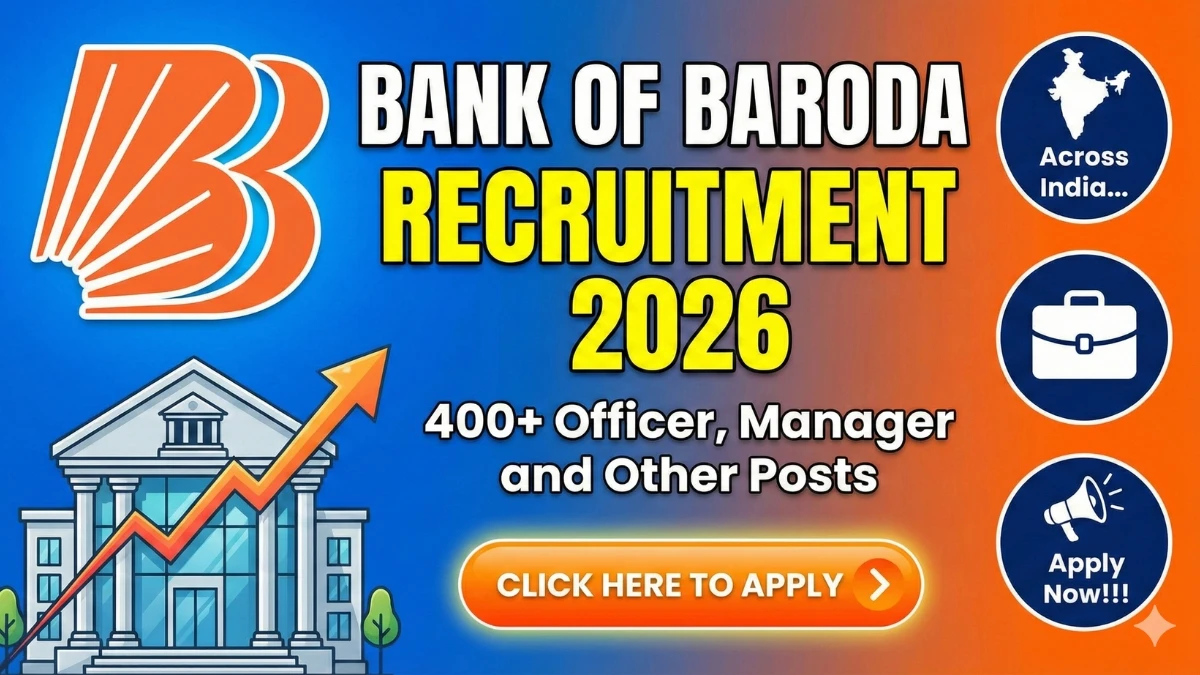 BOB Manager, Officer and Other Recruitment 2026: Apply for 418 Posts