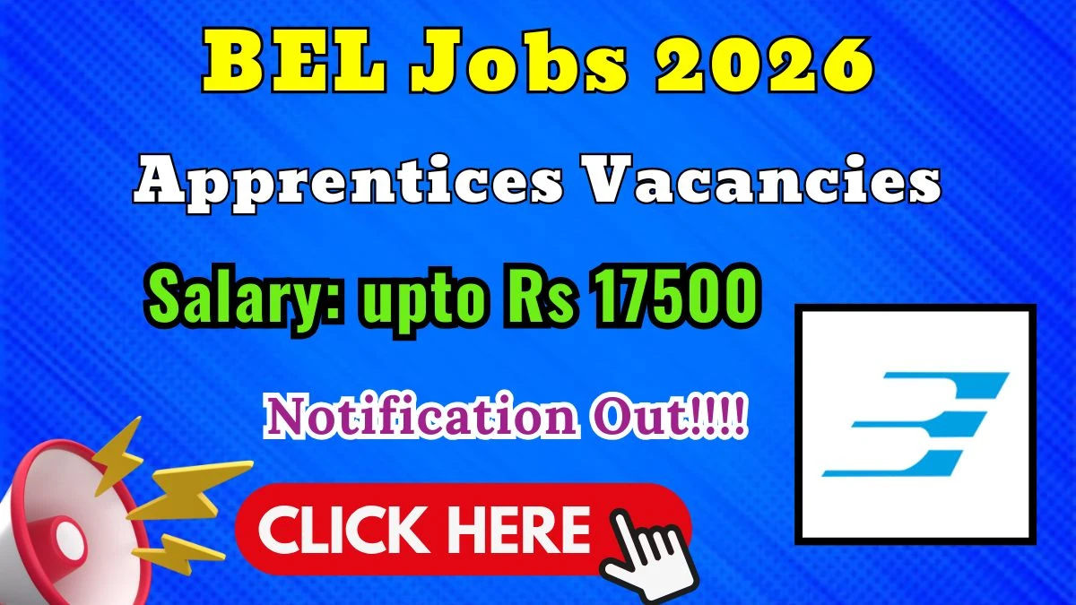 BEL Chennai Apprentices Recruitment 2026: Apply for 99 Posts