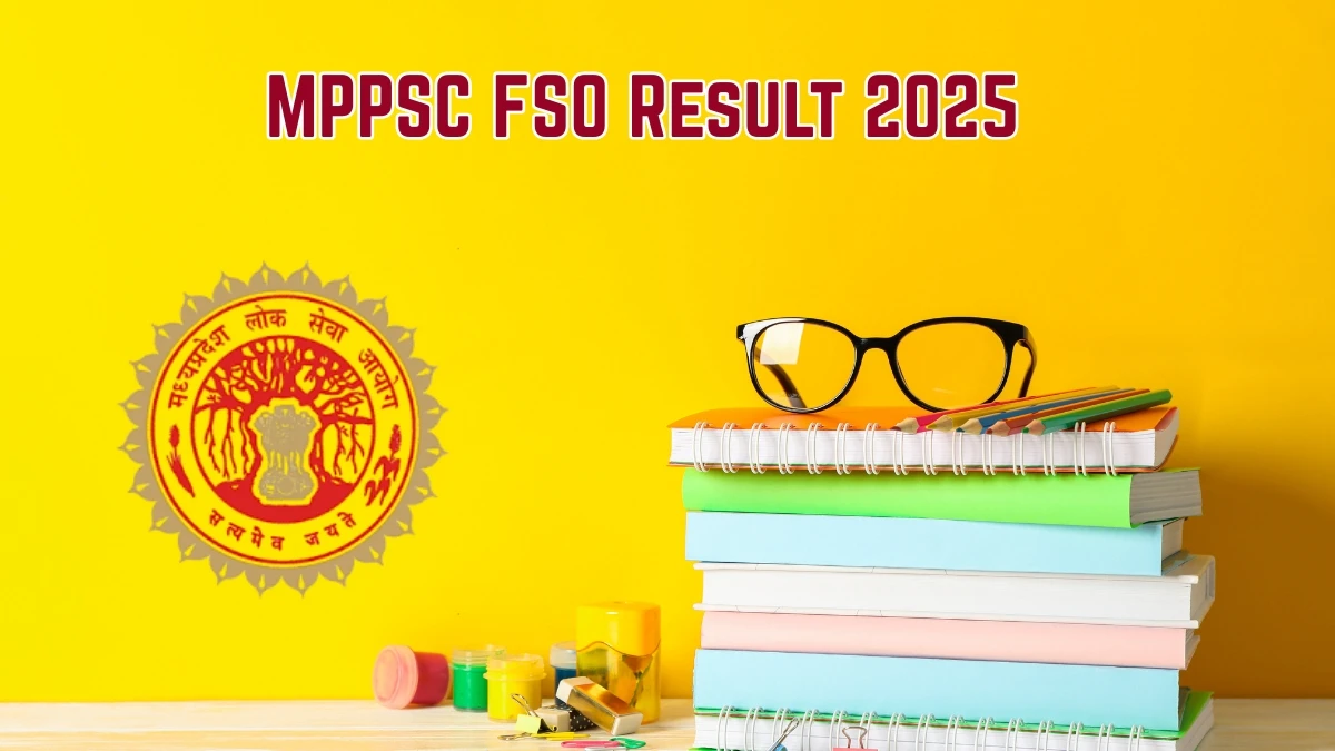 MPPSC FSO Result 2026 OUT at mppsc.mp.gov.in - Download Link Here