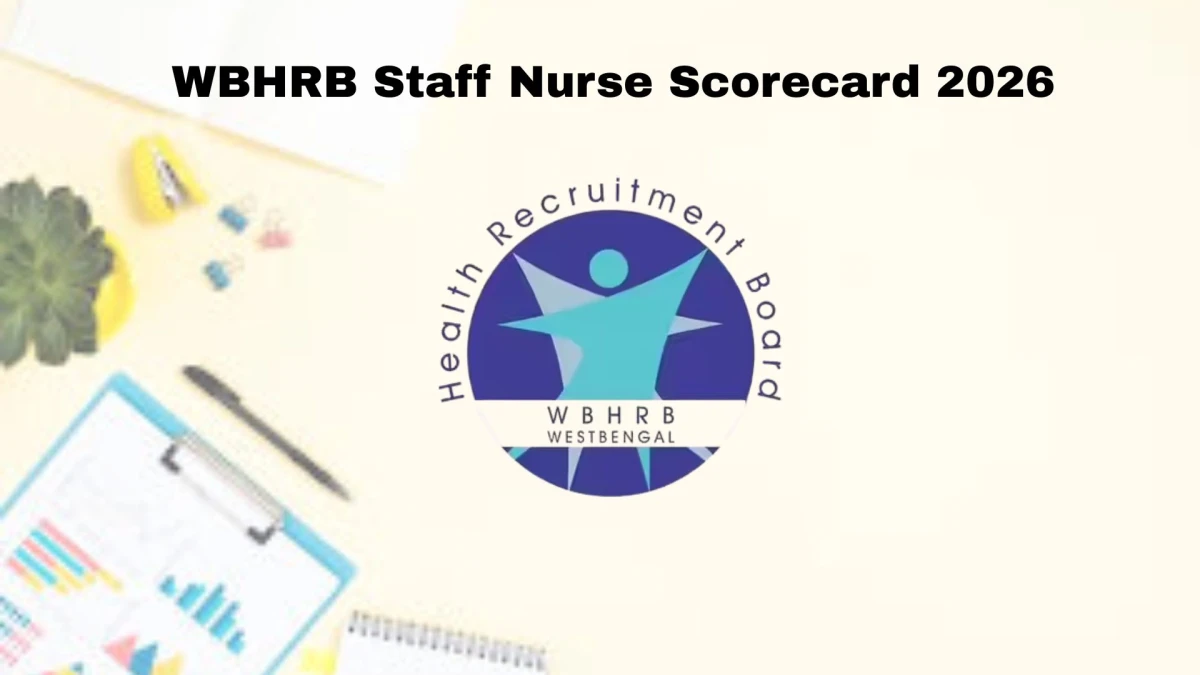WBHRB Staff Nurse Result 2026 OUT at hrb.wb.gov.in - Download Link Here