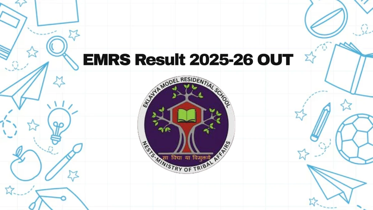 EMRS Teaching and Non Teaching Posts Result 2026 OUT at nests.tribal.gov.in - Download Link Here