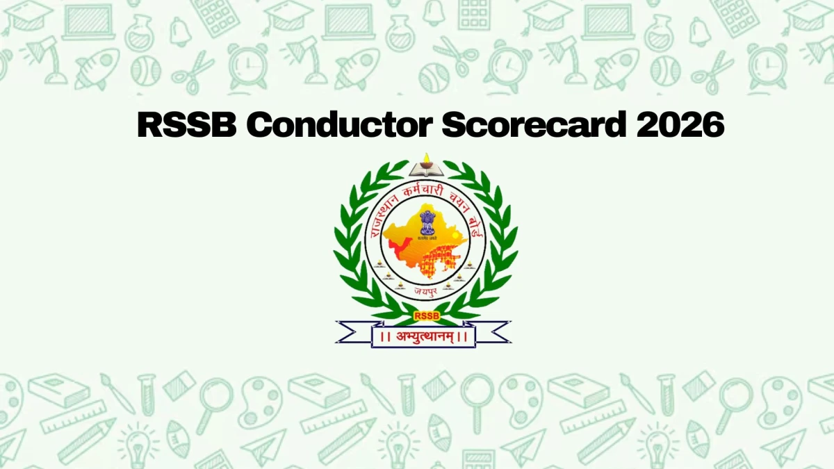 RSSB Conductor Result 2026 OUT at rssb.rajasthan.gov.in - Download Link Here