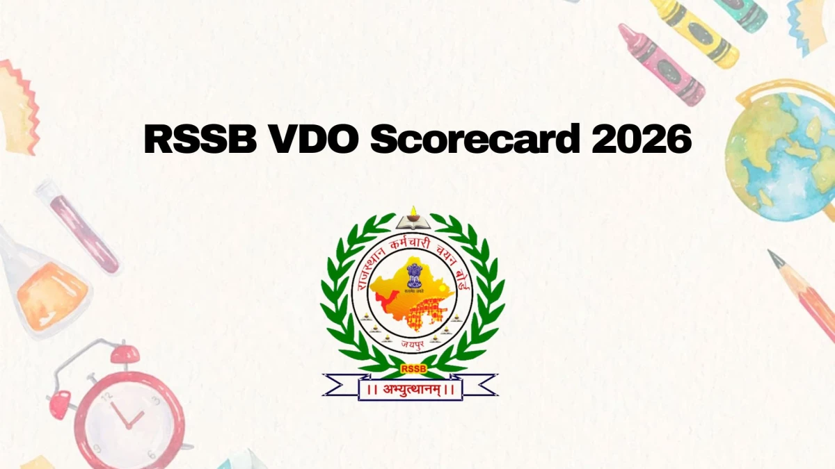 RSSB VDO Result 2026 OUT at rssb.rajasthan.gov.in - Download Link Here