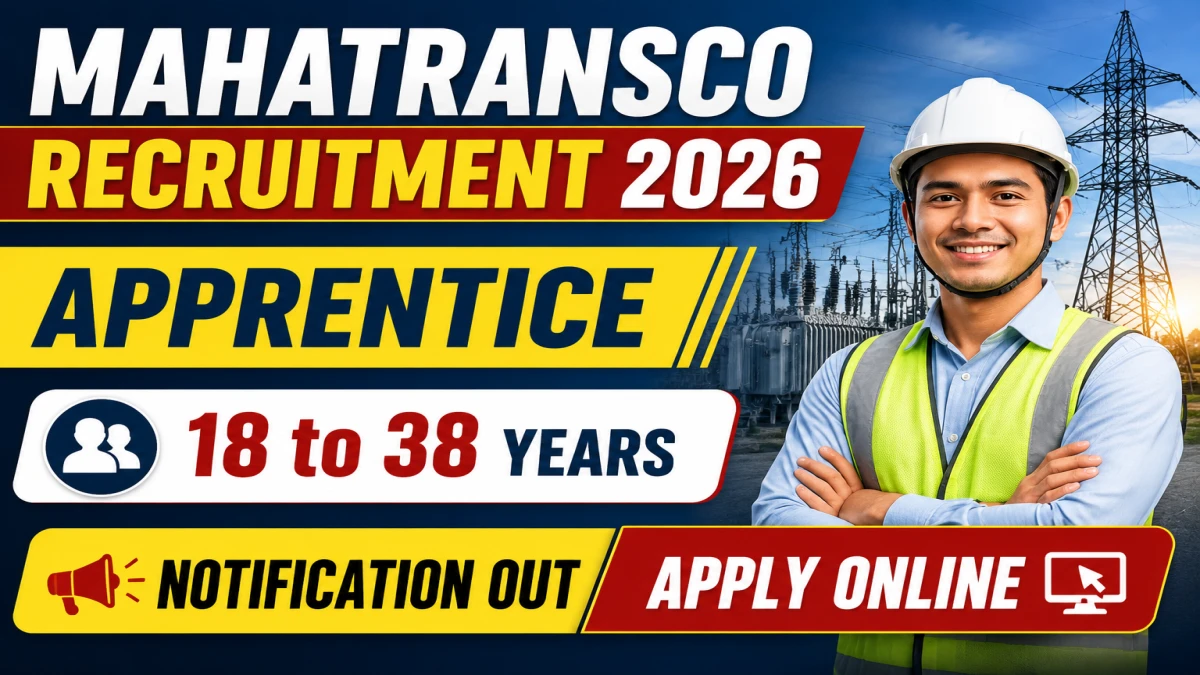 MAHATRANSCO Apprentice Recruitment 2026: Apply for 77 Posts