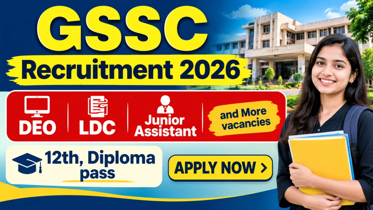 Goa SSC Data Entry Operator, Junior Assistant and More Recruitment 2026: Apply for 222 Posts