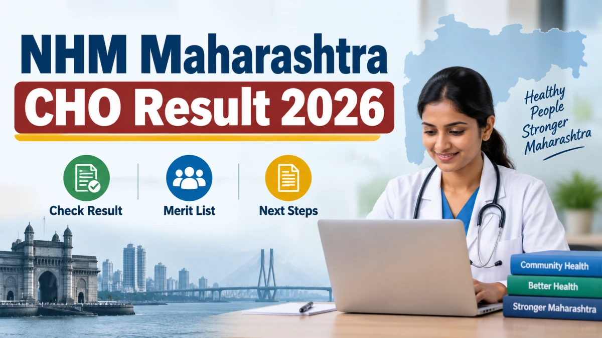 NHM Maharashtra Community Health Officer Result 2026 OUT at nhm.maharashtra.gov.in - Download Link Here